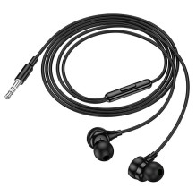Laidinės ausinės Jack 3,5 mm Hoco M116 juodos