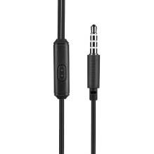 Laidinės ausinės Jack 3,5 mm Hoco M14 juodos