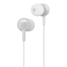 Laidinės ausinės Jack 3,5 mm Hoco M14 baltos