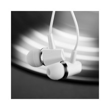 Wire earphones Jack 3,5 mm Hoco M34 white