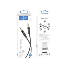 Kabelis AUX lizdas 3,5 mm - 3,5 mm Hoco 2 m UPA19 juodas