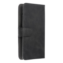 Flip case for iPhone 12 / 13 / Samsung S6 / A5 2016 / Xcover 4 / S22 / Huawei P8 2017 Common Book size S black Flip case for iPhone 12 / 13 / Samsung S6 / A5 2016 / Xcover 4 / S22 / Huawei P8 2017 Common Book size S black