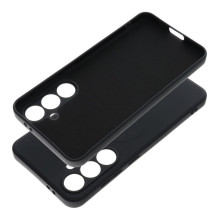 Case for Samsung S24 FE Silicone Mag Cover compatible with MagSafe black