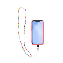 PIXIE Phone lanyard, Phone pendant / cord length 68cm (34cm in the loop) / on neck - beads PIXIE Phone lanyard, Phone pendant / cord length 68cm (34cm in the loop) / on neck - beads