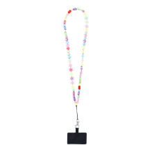 PIXIE Phone lanyard, Phone pendant / cord length 68cm (34cm in the loop) / on neck - stars PIXIE Phone lanyard, Phone pendant / cord length 68cm (34cm in the loop) / on neck - stars