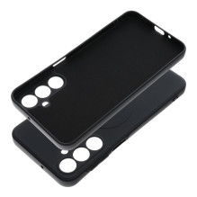 Case for Samsung A16 5G / A16 4G Silicone Mag Cover compatible with MagSafe black