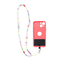 PIXIE Phone lanyard, Phone pendant / cord length 68cm (34cm in the loop) / on neck - stars PIXIE Phone lanyard, Phone pendant / cord length 68cm (34cm in the loop) / on neck - stars