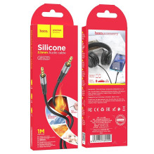 Cable AUX Jack 3,5 mm to Jack 3,5 mm Hoco 1 m UPA22 black