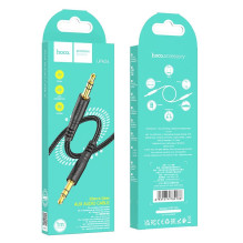 Cable AUX Jack 3,5 mm to Jack 3,5 mm Hoco 1 m UPA24 black