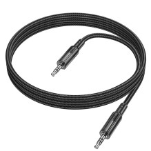 Kabelis AUX lizdas 3,5 mm į 3,5 mm lizdą Hoco 1,2 m UPA27 juodas