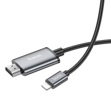 Cable Lightning to HDMI Hoco 1080p 2 m UA27 metal gray Cable Lightning to HDMI Hoco 1080p 2 m UA27 metal gray