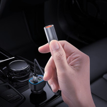 Adapteris USB A į cigarečių žiebtuvėlio jungtį Hoco 0,3 m UA30 juodas Adapteris USB A į cigarečių žiebtuvėlio jungtį Hoco 0,3 m UA30 juodas
