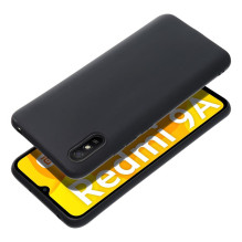 Xiaomi Redmi 9A / 9AT dėklas, matinės juodos spalvos Xiaomi Redmi 9A / 9AT dėklas, matinės juodos spalvos