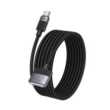 USB C laidas į Mag3 Hoco 5A 140W magnetinis 1,8 m U141 juodas
