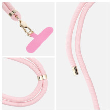 SWING (8mm) Phone lanyard, Phone pendant with adjustable length / cord length 165cm (max 82.5cm in the loop) / on the sh