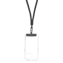 SWING (8mm) Phone lanyard, Phone pendant with adjustable length / cord length 165cm (max 82.5cm in the loop) / on the sh