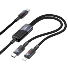 Cable 2in1 USB C to USB C +...