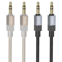 Kabelis AUX lizdas 3,5 mm (vyras) - 3,5 mm (vyras) Hoco UPA32 1 m juodas Kabelis AUX lizdas 3,5 mm (vyras) - 3,5 mm (vyras) Hoco UPA32 1 m juodas