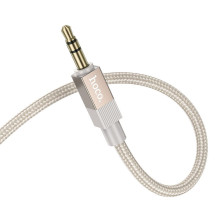 Cable AUX Jack 3,5 mm (male) to Jack 3,5 mm (male) Hoco 1 m UPA32 gold