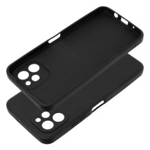 Huawei Nova Y61 4G dėklas, matinės juodos spalvos Huawei Nova Y61 4G dėklas, matinės juodos spalvos