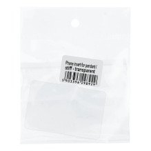 Phone insert for pendant / stiff - transparent Phone insert for pendant / stiff - transparent