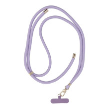 SWING (8mm) Phone lanyard, Phone pendant with adjustable length / cord length 165cm (max 82.5cm in the loop) / on the sh