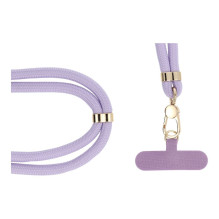 SWING (8mm) Phone lanyard, Phone pendant with adjustable length / cord length 165cm (max 82.5cm in the loop) / on the sh