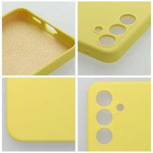 Case for Xiaomi Redmi Note 14 PRO PLUS 5G Silicone 2mm yellow