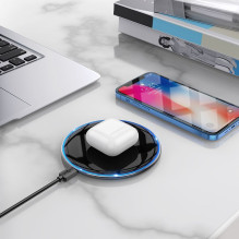 Wireless charger Hoco 2A 15W with light CW6 PRO black