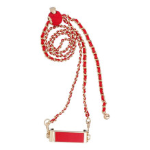 Chain / Rope with holder GLAMOUR fit all models 80mm max width RED Chain / Rope with holder GLAMOUR fit all models 80mm max width RED