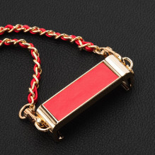 Chain / Rope with holder GLAMOUR fit all models 80mm max width RED Chain / Rope with holder GLAMOUR fit all models 80mm max width RED