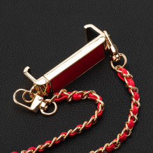 Chain / Rope with holder GLAMOUR fit all models 80mm max width RED Chain / Rope with holder GLAMOUR fit all models 80mm max width RED