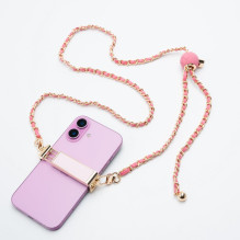 Chain / Rope with holder GLAMOUR fit all models 80mm max width PINK Chain / Rope with holder GLAMOUR fit all models 80mm max width PINK