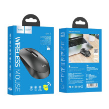 Belaidė pelė Hoco 2,4G 1200dpi GM14 juoda