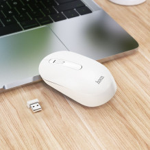 Wireless mouse Hoco 2,4G 1200 dpi GM14 white