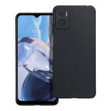Motorola E22 / E22i dėklas matinės juodos spalvos