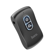 Automobilinis „Bluetooth“ siųstuvas „Hoco E73 PRO“ juodas, 3,5 mm jungtimi
