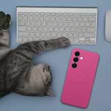 Xiaomi Redmi Note 15 5G silikoninis 2 mm dėklas, rožinis Xiaomi Redmi Note 15 5G silikoninis 2 mm dėklas, rožinis