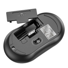 Belaidė pelė Hoco 2,4G 1600 dpi GM21 juoda