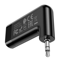 Wireless car receiver Hoco AUX E53 black