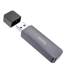 Card reader SD / TF Hoco USB A 2.0 HB45 metal gray