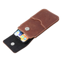 ROYAL Crazy Horse - Leather universal flap pocket / brown - Size XL - IPHONE 11 / 12 / 13 / SAMSUNG S7 EDGE ROYAL Crazy Horse - Leather universal flap pocket / brown - Size XL - IPHONE 11 / 12 / 13 / SAMSUNG S7 EDGE