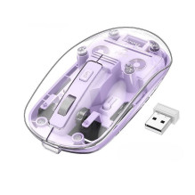 Wireless mouse Hoco 2,4G 1600 dpi GM29 romantic purple