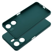 Xiaomi Redmi 13C / Poco C65 dėklas, matinis, tamsiai žalias Xiaomi Redmi 13C / Poco C65 dėklas, matinis, tamsiai žalias