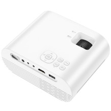 Projektorius HD Ready Hoco Wi-Fi Bluetooth 720P DT1 baltas