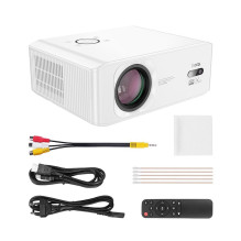 Projektorius „Full HD Hoco“ su „Android“ programine įranga, „Wi-Fi“, „Bluetooth“ 1080P, baltas