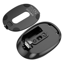 Wireless mouse Hoco 2,4G 1600 dpi GM34 black metal gray