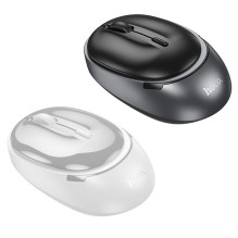 Wireless mouse Hoco 2,4G 1600 dpi GM34 gray white