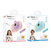 Skaitmeninis vaikiškas fotoaparatas su asmenukių funkcija Hoco 1MP 2,0" HD Ready DV205 mėlynas