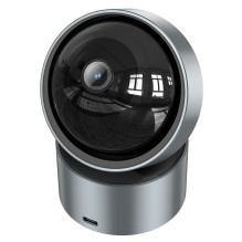 Vidinė kamera „Hoco“, reguliuojama dviem plokštumomis, 3MP „Full HD D5“, sidabrinė